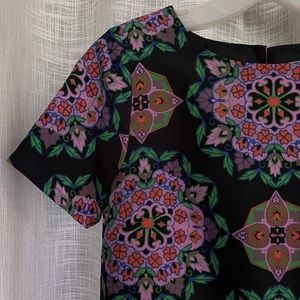 j. crew short sleeve shift dress - size 00